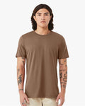 Bella+Canvas BC3001 Unisex Jersey Short Sleeve Tee - Vintage Brown - model front