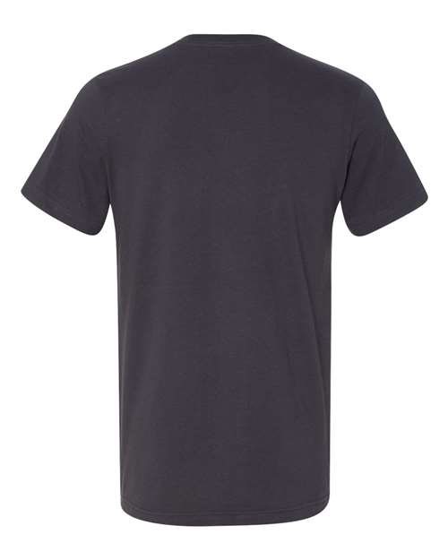 Bella + Canvas 3005 Jersey V-Neck Tee - Dark Grey - back