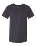 Bella + Canvas 3005 Jersey V-Neck Tee - Dark Grey - front