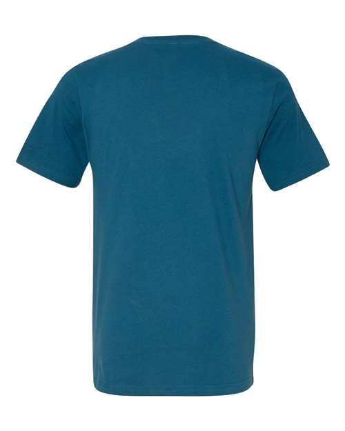 Bella + Canvas 3005 Jersey V-Neck Tee - Deep Teal - back