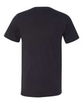 Bella + Canvas 3005 Jersey V-Neck Tee - Vintage Black - back