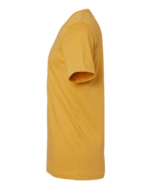 Bella + Canvas 3005 Jersey V-Neck Tee - Mustard - side