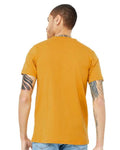 Bella + Canvas 3005 Jersey V-Neck Tee - Mustard - model back