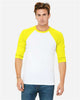 White/ Neon Yellow