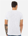 BELLA + CANVAS 3650 Unisex Texture Tee - White Slub - model back