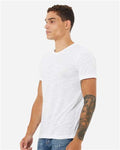BELLA + CANVAS 3650 Unisex Texture Tee - White Slub - model side