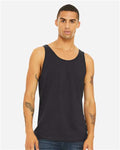 Bella + Canvas 3480 Jersey Tank - Dark Grey - model front