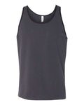 Bella + Canvas 3480 Jersey Tank - Dark Grey/ Black - flat front