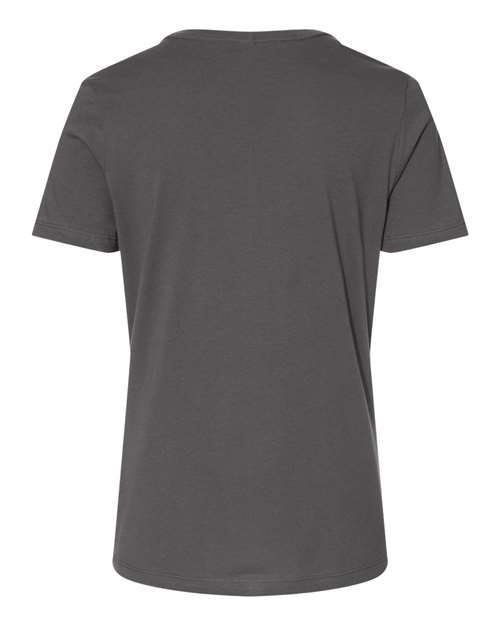 BELLA + CANVAS 6400 Women’s Relaxed Jersey Tee - Asphalt - back