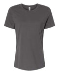 BELLA + CANVAS 6400 Women’s Relaxed Jersey Tee - Asphalt - front
