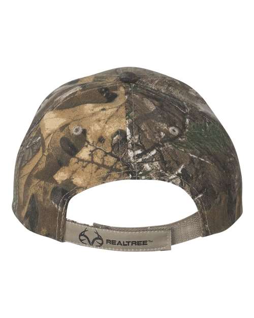 Kati LC15V Licensed Camo Hook-and-Loop Cap - Realtree Xtra - back