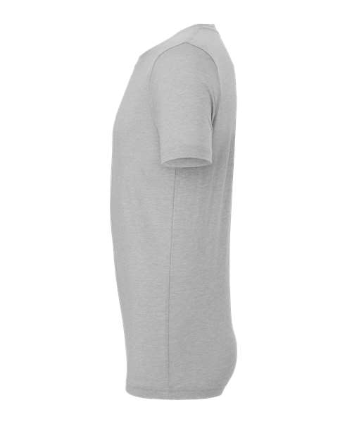 Bella+Canvas 3413 Unisex Triblend Short Sleeve Tee - Athletic Grey Triblend - side