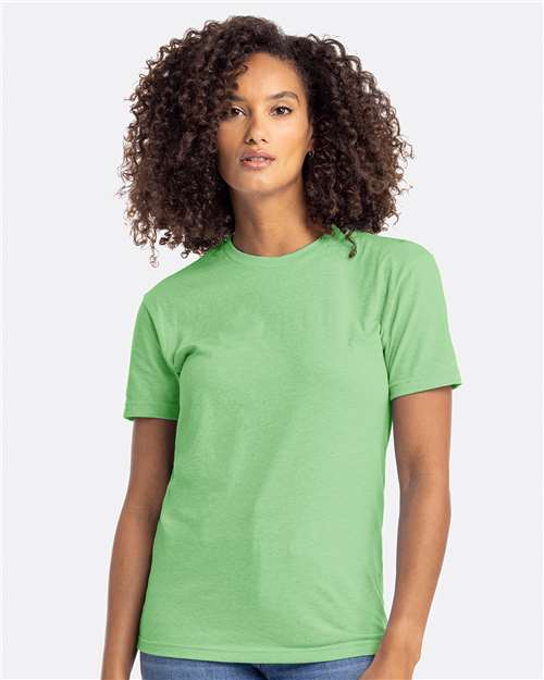 Next Level 6210 CVC T-Shirt - Apple Green - model front