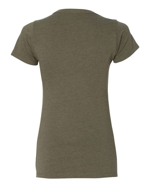 Next Level 6610 Women’s CVC T-Shirt - Military Green - back