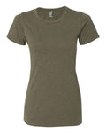 Next Level 6610 Women’s CVC T-Shirt - Military Green - front