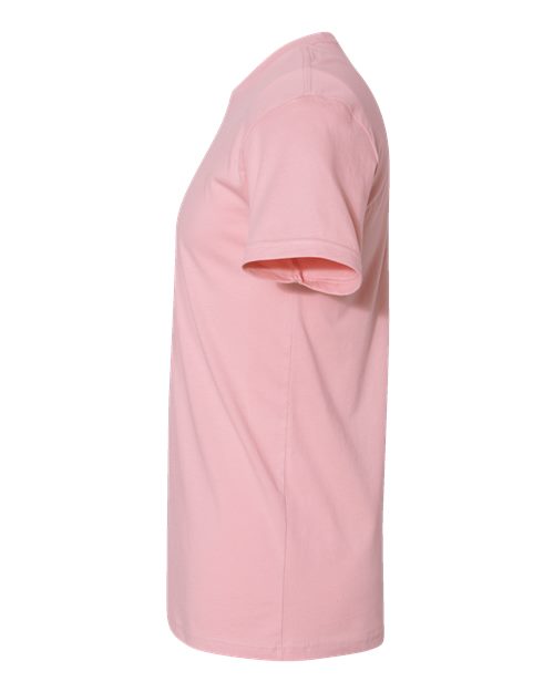 Next Level 3600 Unisex Cotton T-Shirt - Light Pink - side