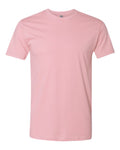 Next Level 3600 Unisex Cotton T-Shirt - Light Pink - flat front