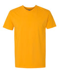 Next Level 3600 Unisex Cotton T-Shirt - Gold - flat front