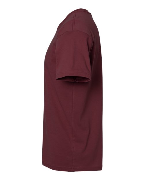 Next Level 3600 Unisex Cotton T-Shirt - Maroon - side