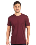 Next Level 3600 Unisex Cotton T-Shirt - Maroon - model front