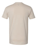 Next Level 3600 Unisex Cotton T-Shirt - Sand - back