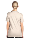 Next Level 3600 Unisex Cotton T-Shirt - Sand - model back