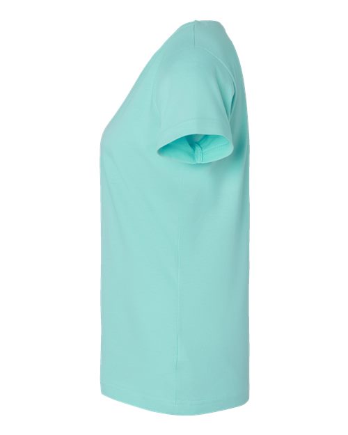 LAT 3516 Women's Fine Jersey Tee - Chill - side