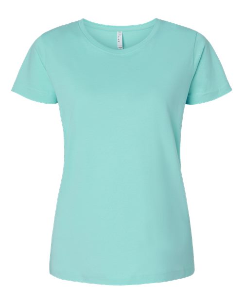 LAT 3516 Women's Fine Jersey Tee - Chill - front