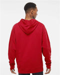 Independent Trading Co. SS4500 Midweight Hooded Sweatshirt - Red - model back
