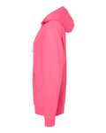 Independent Trading Co. SS4500 Midweight Hooded Sweatshirt - Neon Pink - side