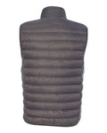 Weatherproof 16700 Men's 32 Degrees Packable Down Vest - Dark Pewter - back
