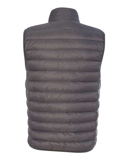 Weatherproof 16700 Men's 32 Degrees Packable Down Vest - Dark Pewter - back