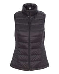 Weatherproof 16700W Women's 32 Degrees Packable Down Vest - Black - front