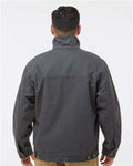 Dri Duck 5028 Maverick Boulder Cloth Jacket with Blanket Lining - Charcoal - model back