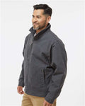 Dri Duck 5028 Maverick Boulder Cloth Jacket with Blanket Lining - Charcoal - model side
