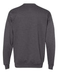 Hanes P160 EcoSmart Crewneck Sweatshirt - Charcoal Heather - back