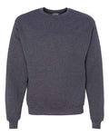 Champion S600 Powerblend Crewneck Sweatshirt - Navy Heather - flat front