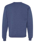 Champion S600 Powerblend Crewneck Sweatshirt - Royal Blue Heather - back