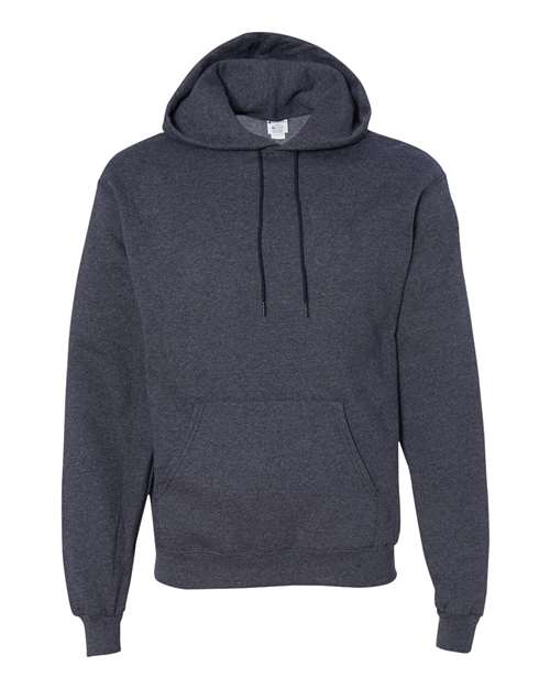 Champion S700 Powerblend Hooded Sweatshirt - Navy Heather - flat front