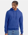 Champion S700 Powerblend Hooded Sweatshirt - Royal Blue Heather - model front