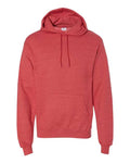 Champion S700 Powerblend Hooded Sweatshirt - Scarlet Heather - flat front