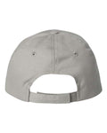 Valucap 2260 Cotton Twill Cap - Grey - back
