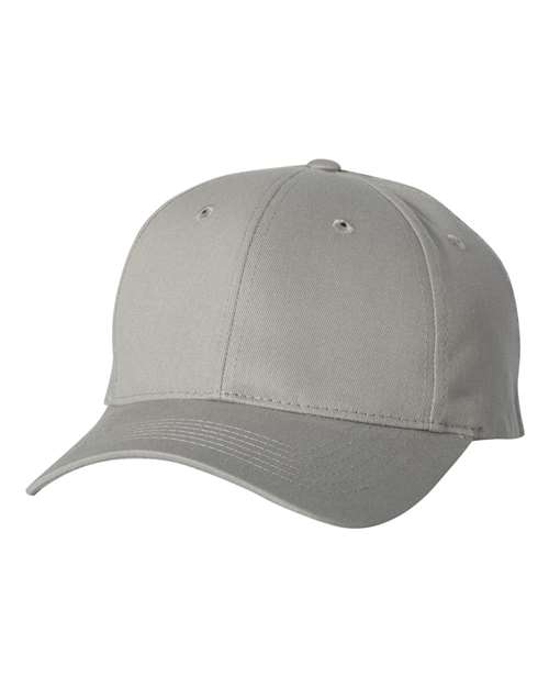Valucap 2260 Cotton Twill Cap - Grey - front