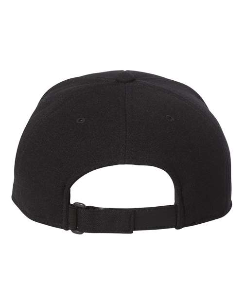 Flexfit 110P 110 Cool & Dry Mini-Piqué Cap - Black - back