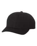 Flexfit 110P 110 Cool & Dry Mini-Piqué Cap - Black - front