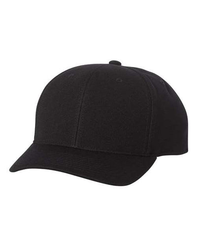 Flexfit 110P 110 Cool & Dry Mini-Piqué Cap - Black - front