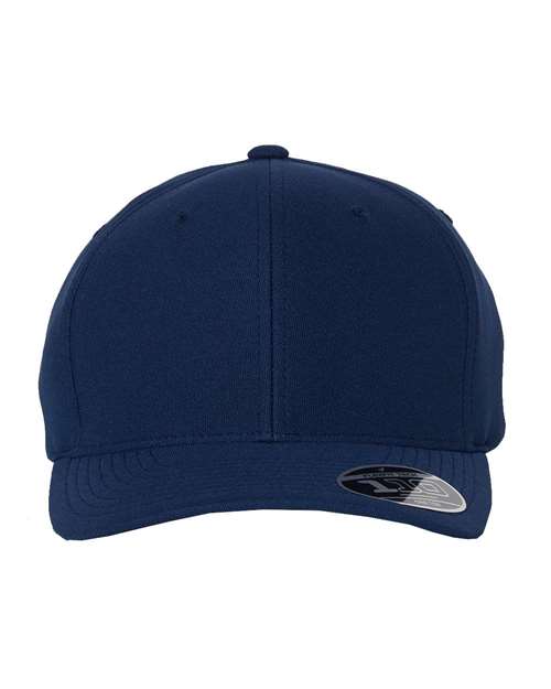 Flexfit 110P 110 Cool & Dry Mini-Piqué Cap - Navy - front