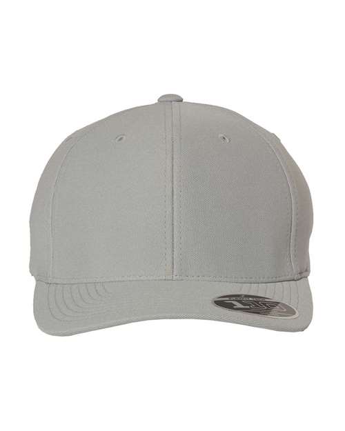 Flexfit 110P 110 Cool & Dry Mini-Piqué Cap - Silver - front