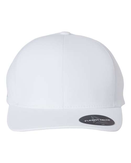 Flexfit 180 Delta Seamless Cap - White - front