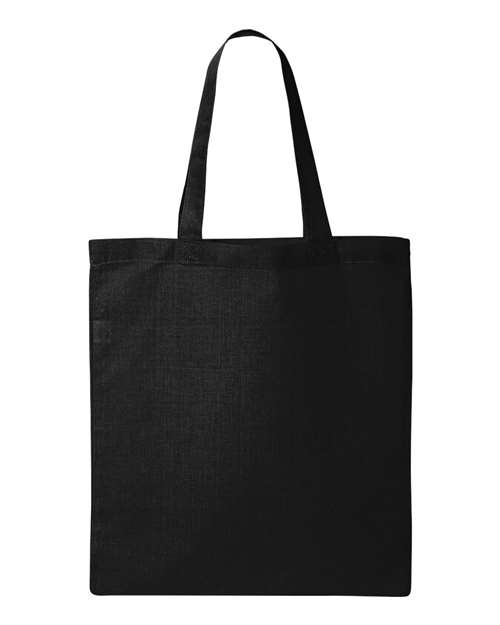 Q-Tees QTB Economical Tote - Black - front